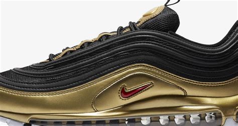 nike air max 97 black and gold